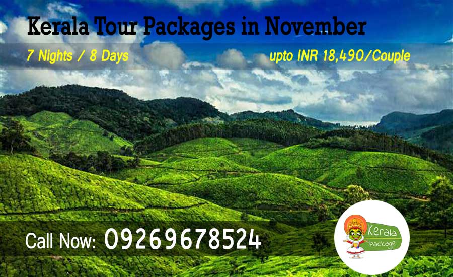 Kerala tour packages in November