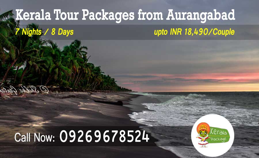 Kerala tour packages from Aurangabad