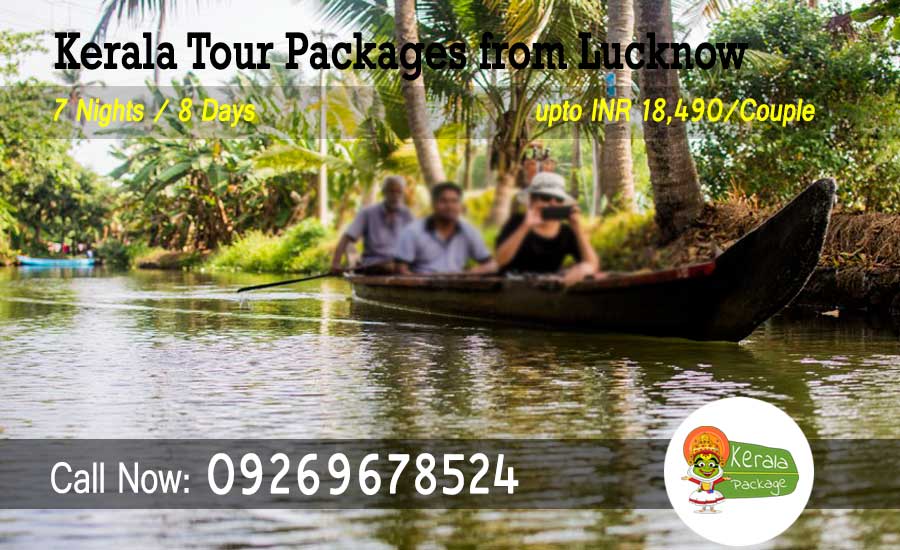 Kerala tour packages from Lucknow