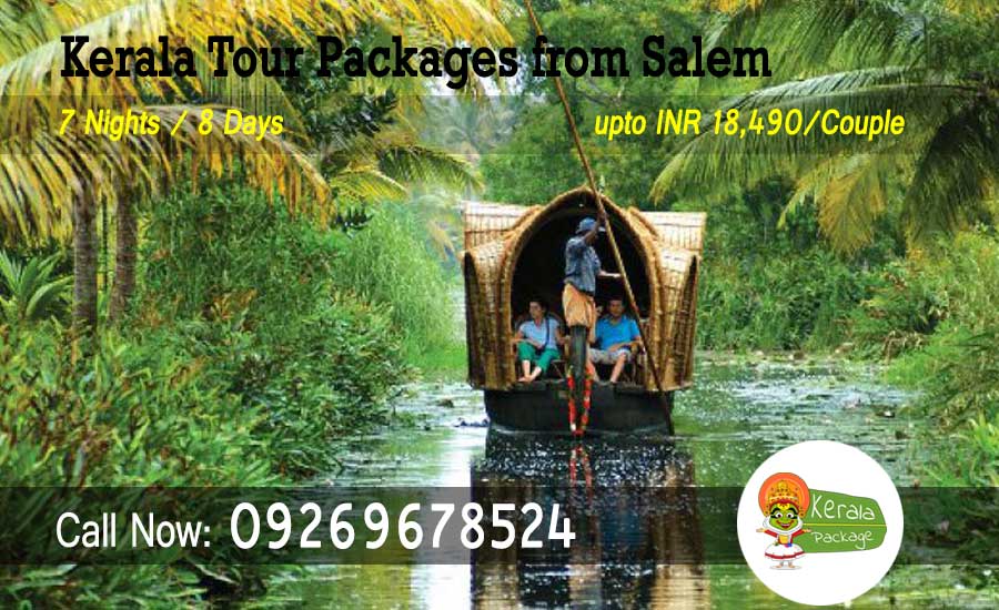 Kerala tour packages from Salem