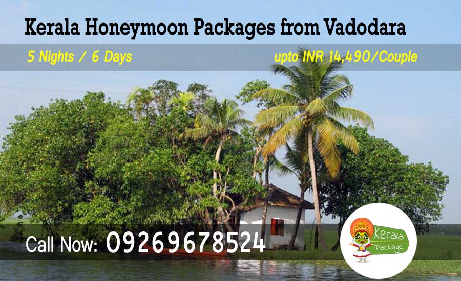 Kerala Honeymoon Packages from Vadodara