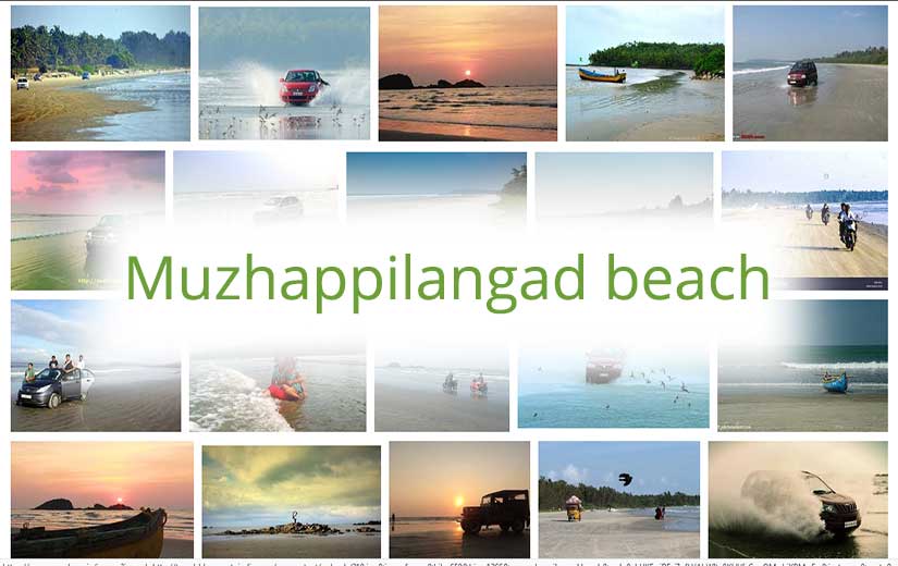 Muzhappilangad beach tourism