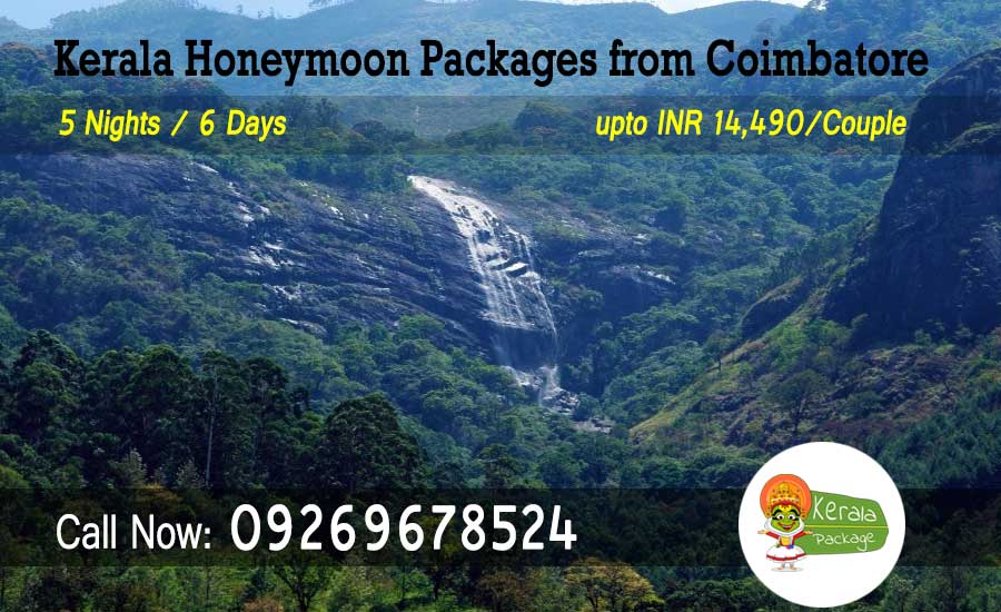 Kerala honeymoon packages from Coimbatore