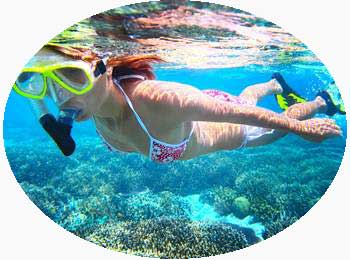 Snorkeling in Kerala India