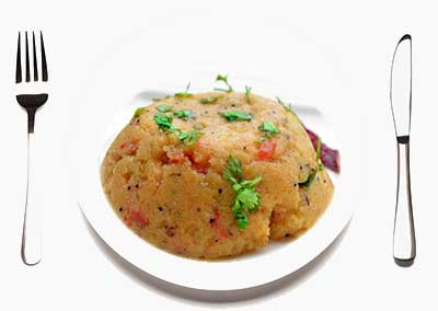 Upma dish Kerala